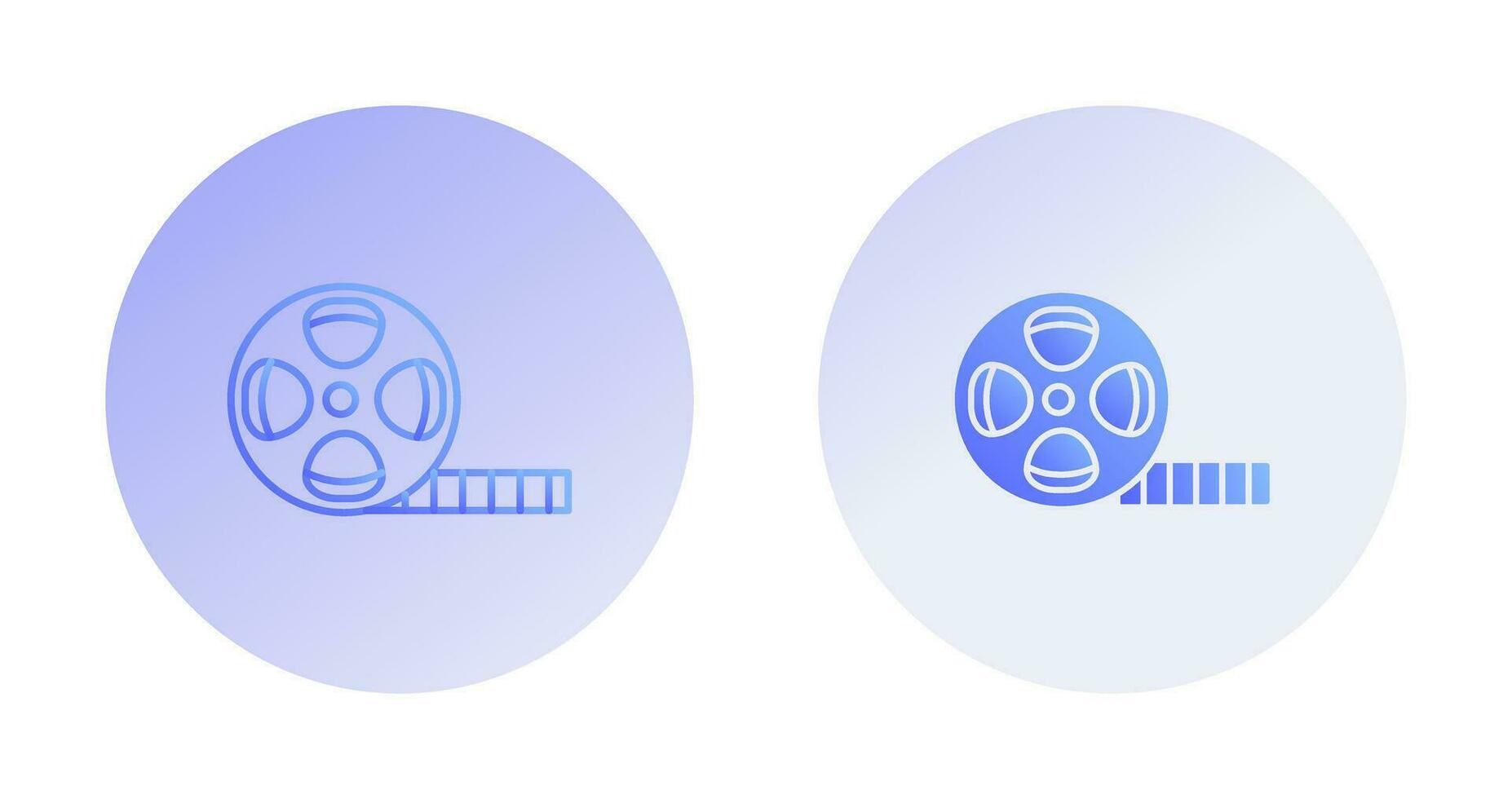 Film Reel Vector Icon