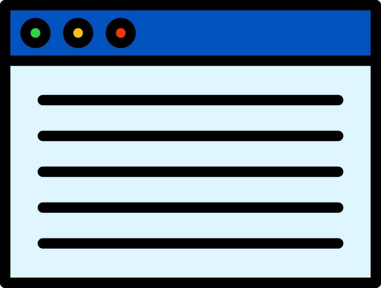 Web Vector Icon Design