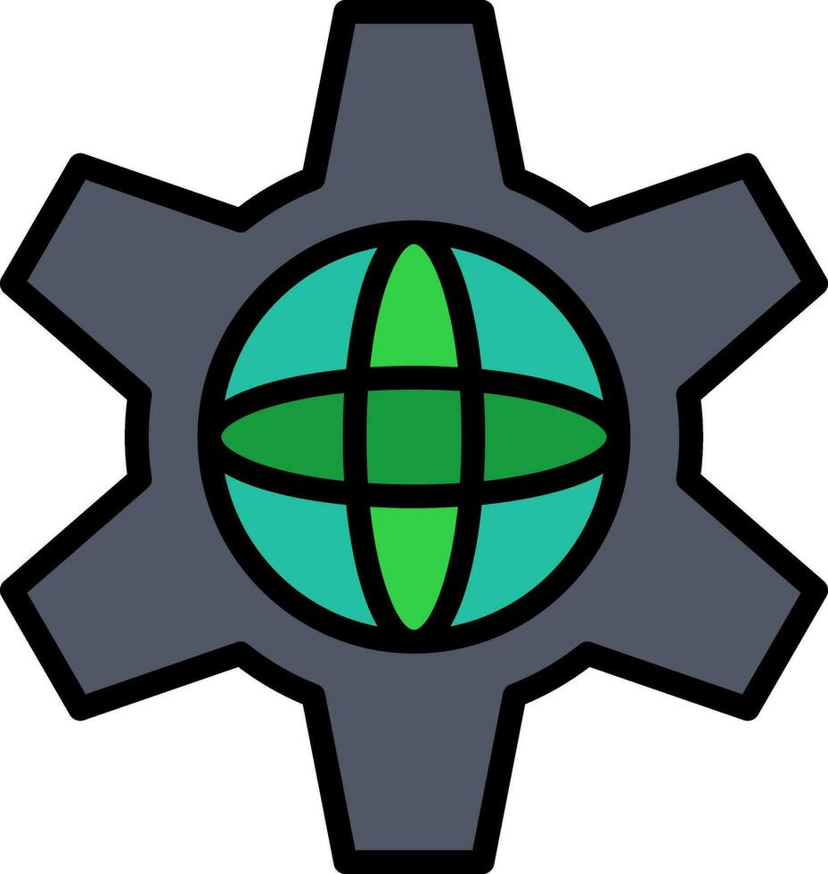 Setting Vector Icon Design
