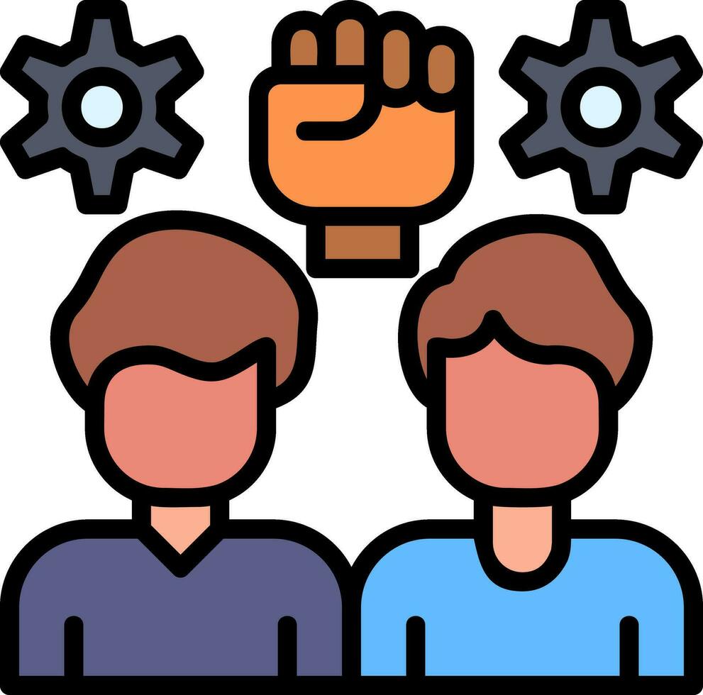 Team Vector Icon Design