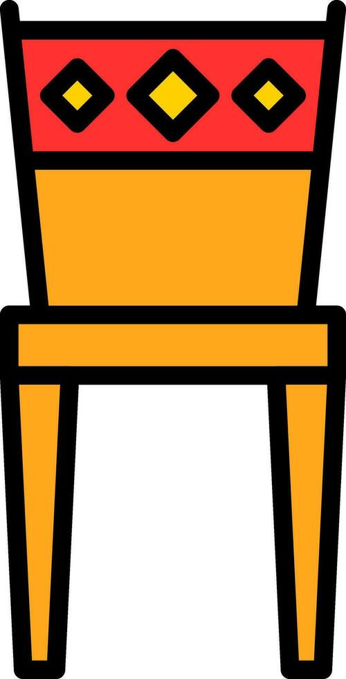 Chair Vector Icon Design