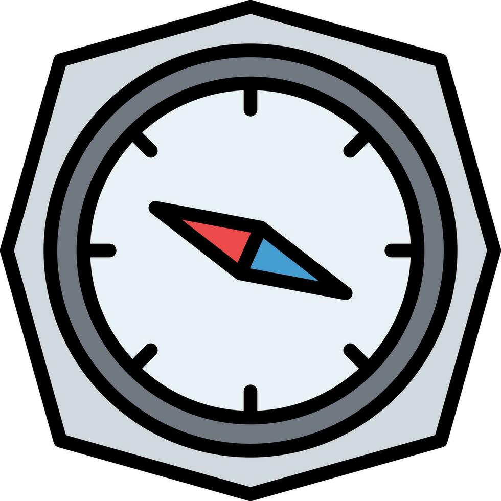 Compass Vector Icon Design