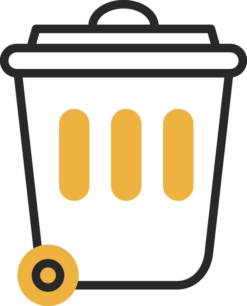 Recycle bin Vector Icon Design