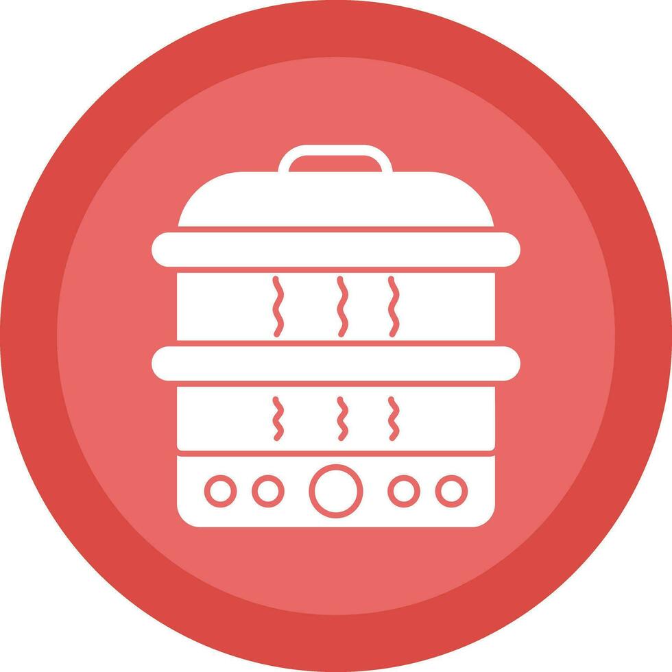 Steamer Vector Icon Design