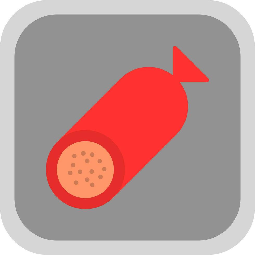 Salami Vector Icon Design