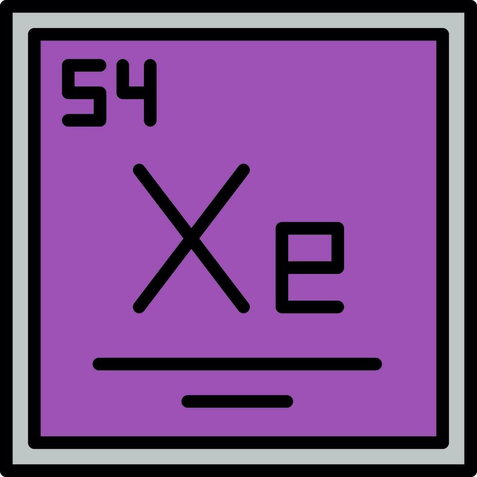 Xenon Vector Icon Design