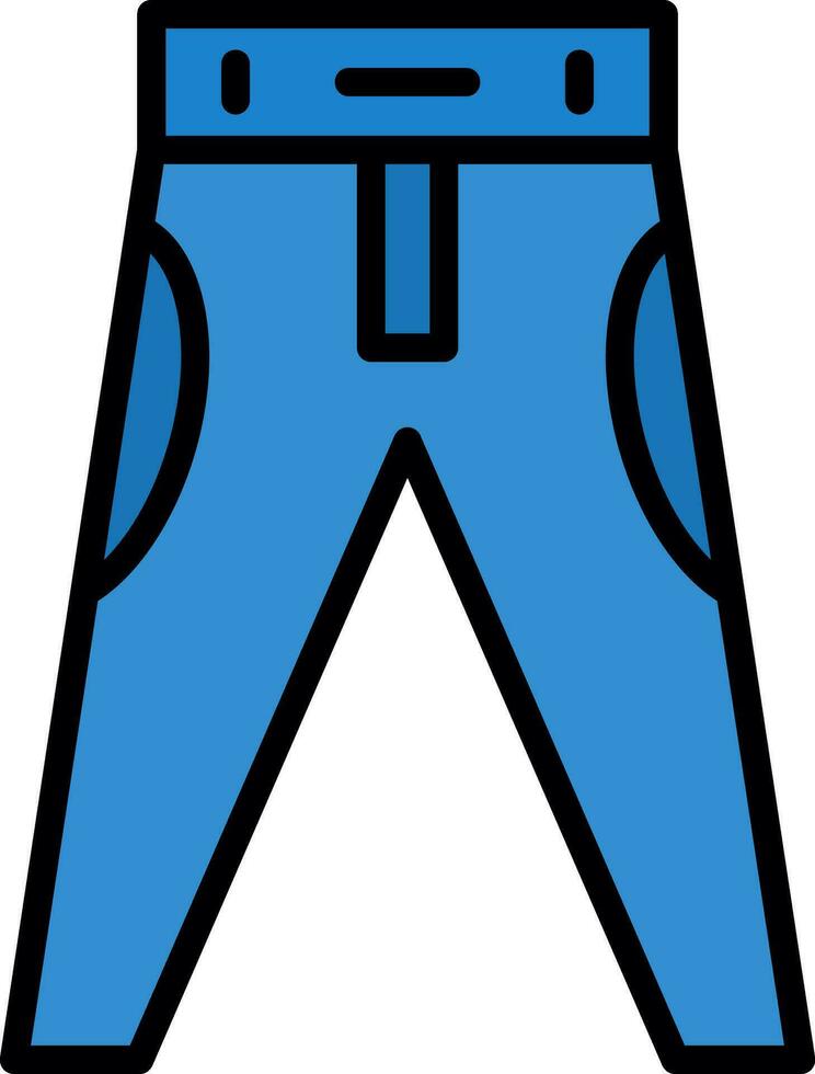 Pants Vector Icon Design