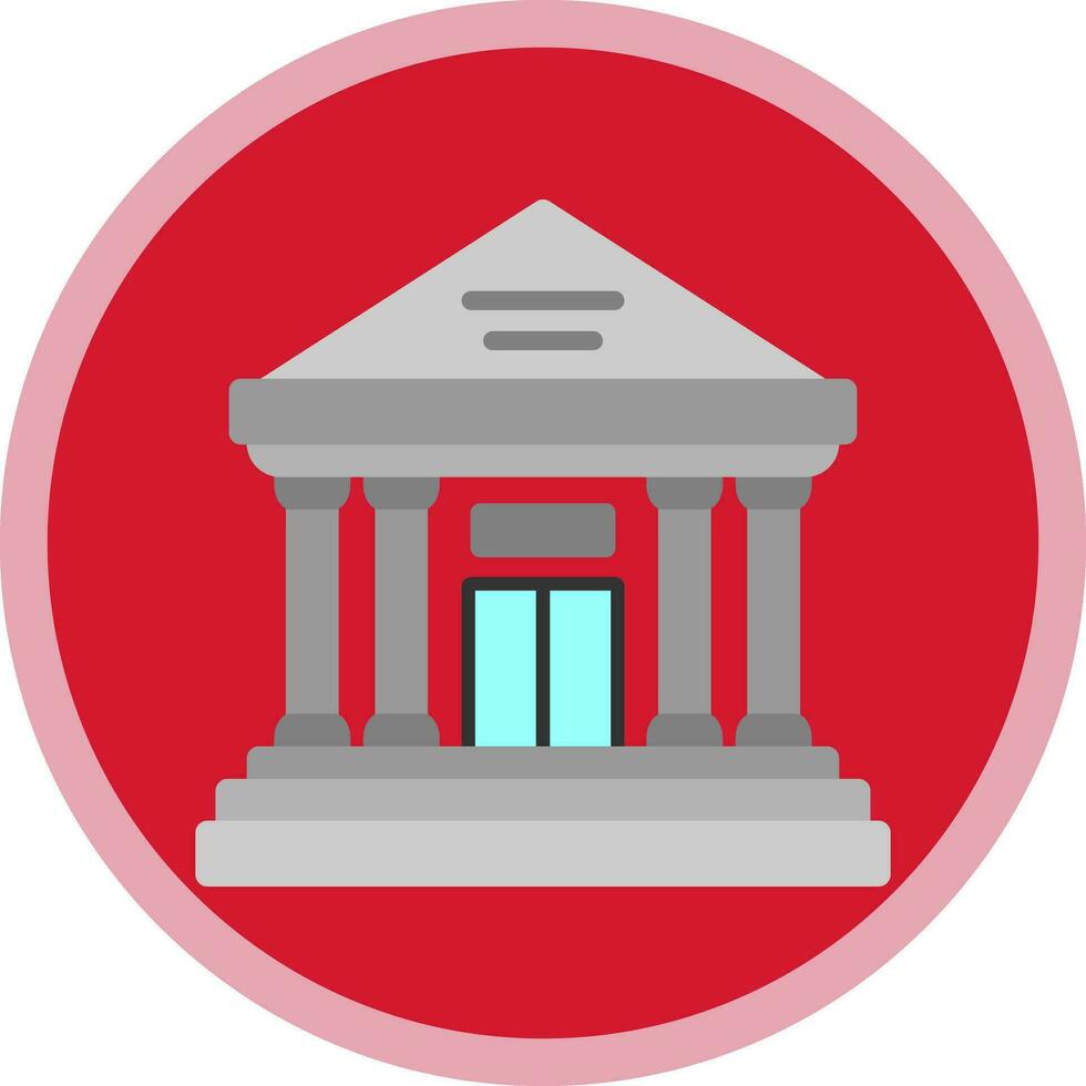 Courthouse Vector Icon Design