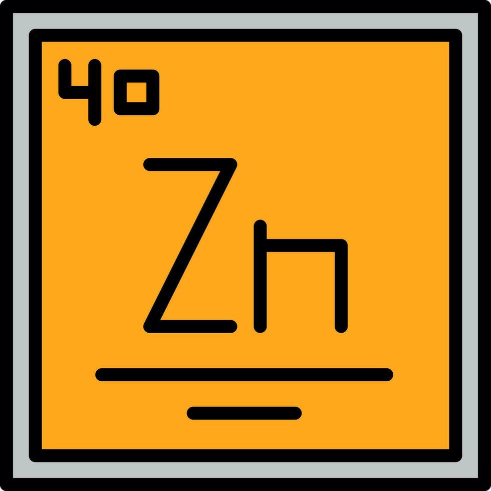 Zirconium Vector Icon Design