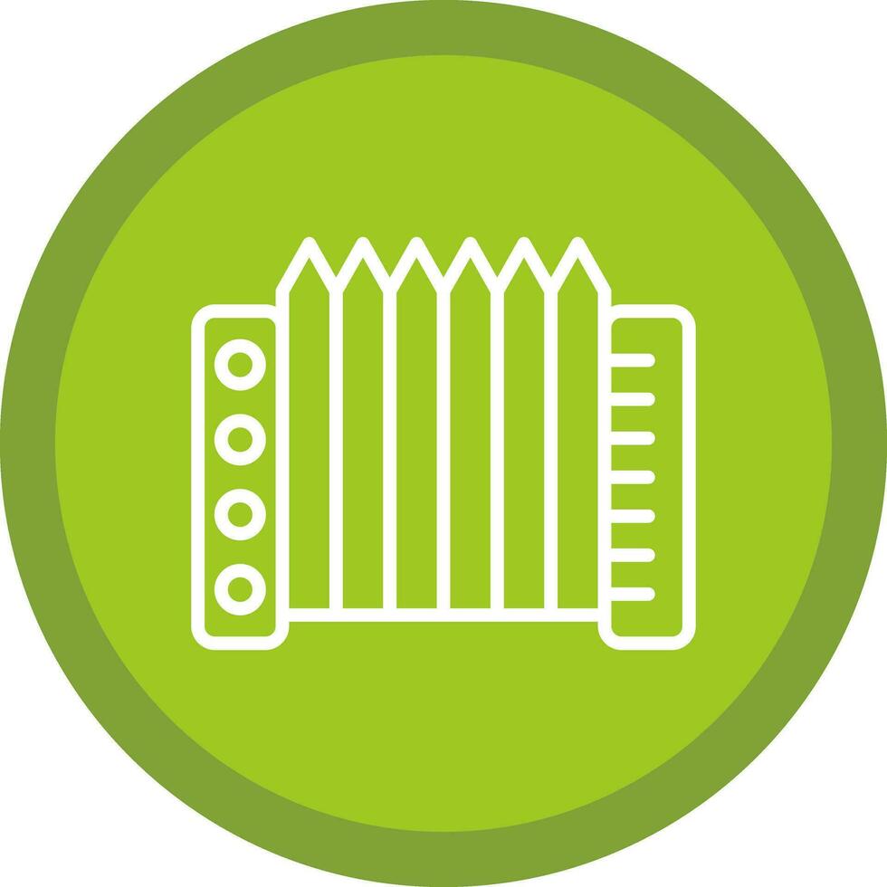 Accordion Vector Icon Design