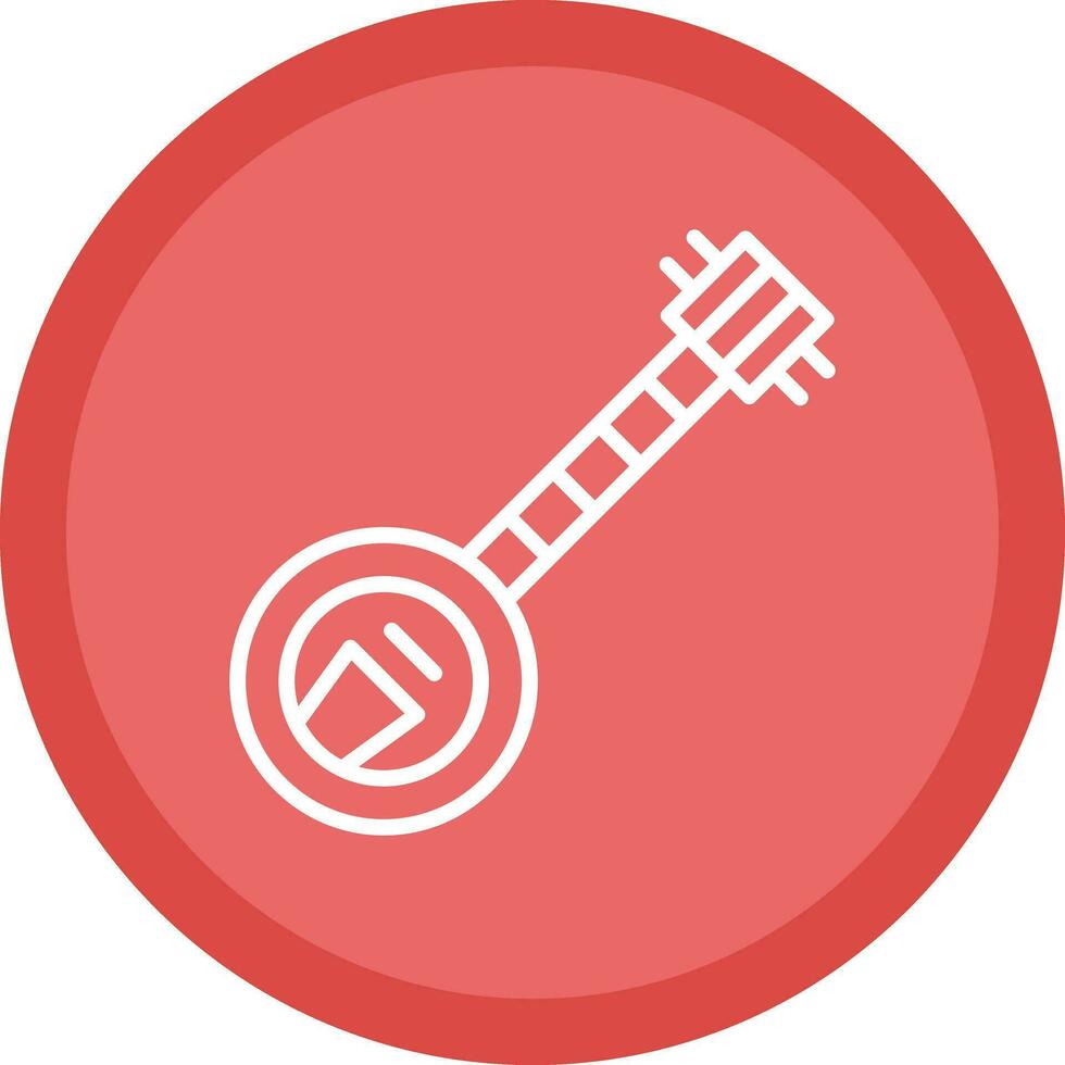 Banjo Vector Icon Design