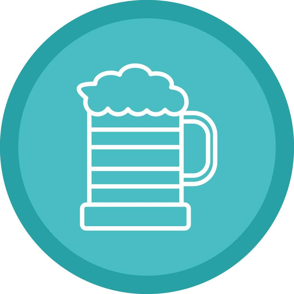 Beer glass Vector Icon Design