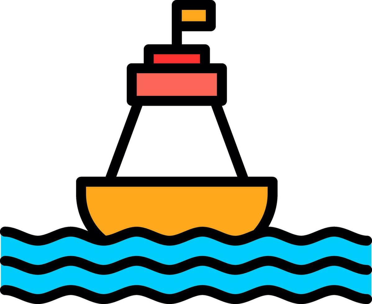 Buoy Vector Icon Design