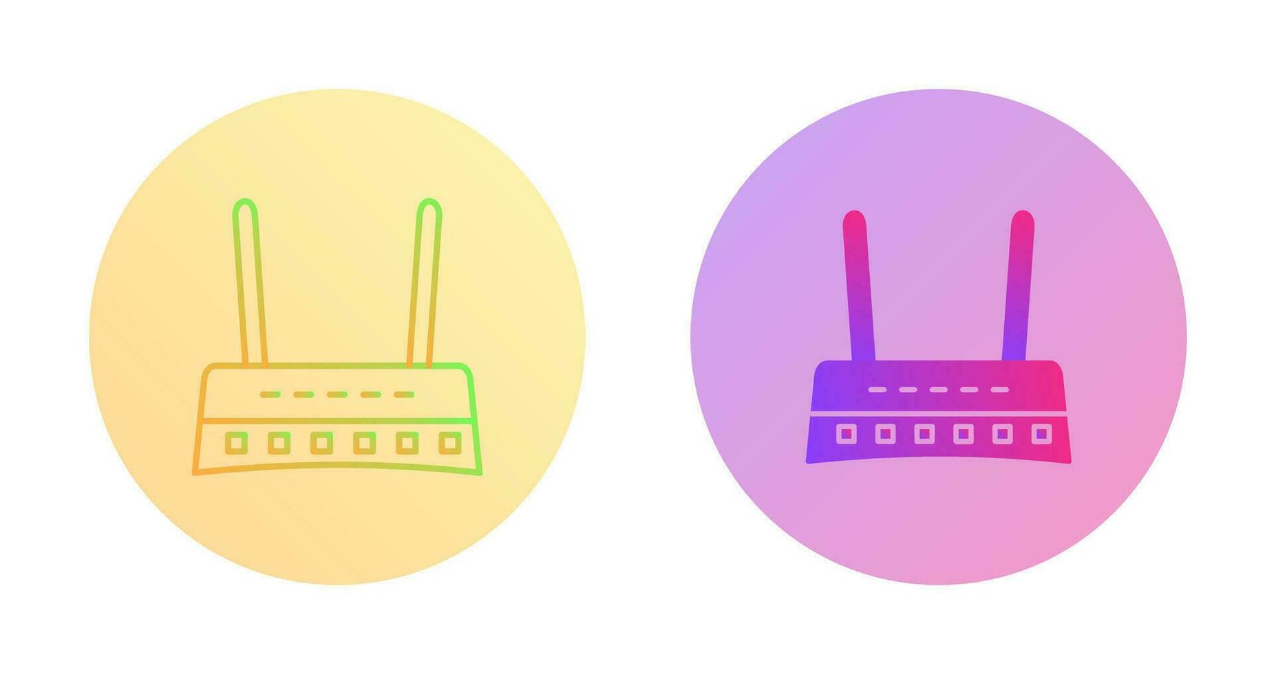 Router Vector Icon