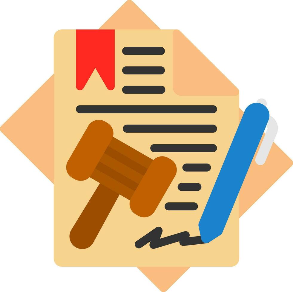 Agreement Vector Icon Design