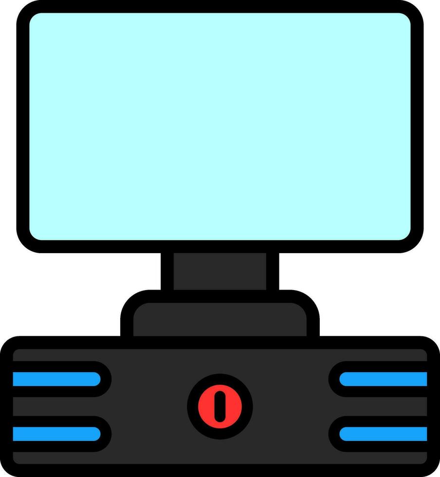 Computer Vector Icon Design