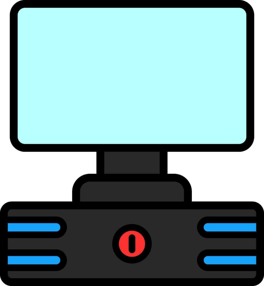 diseño de icono de vector de computadora