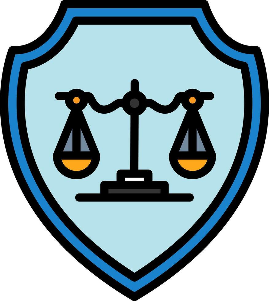 Law firm Vector Icon Design