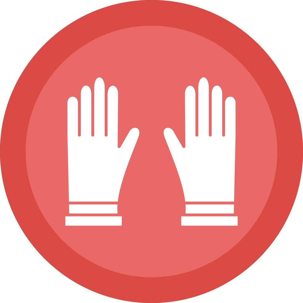 Gloves Vector Icon Design