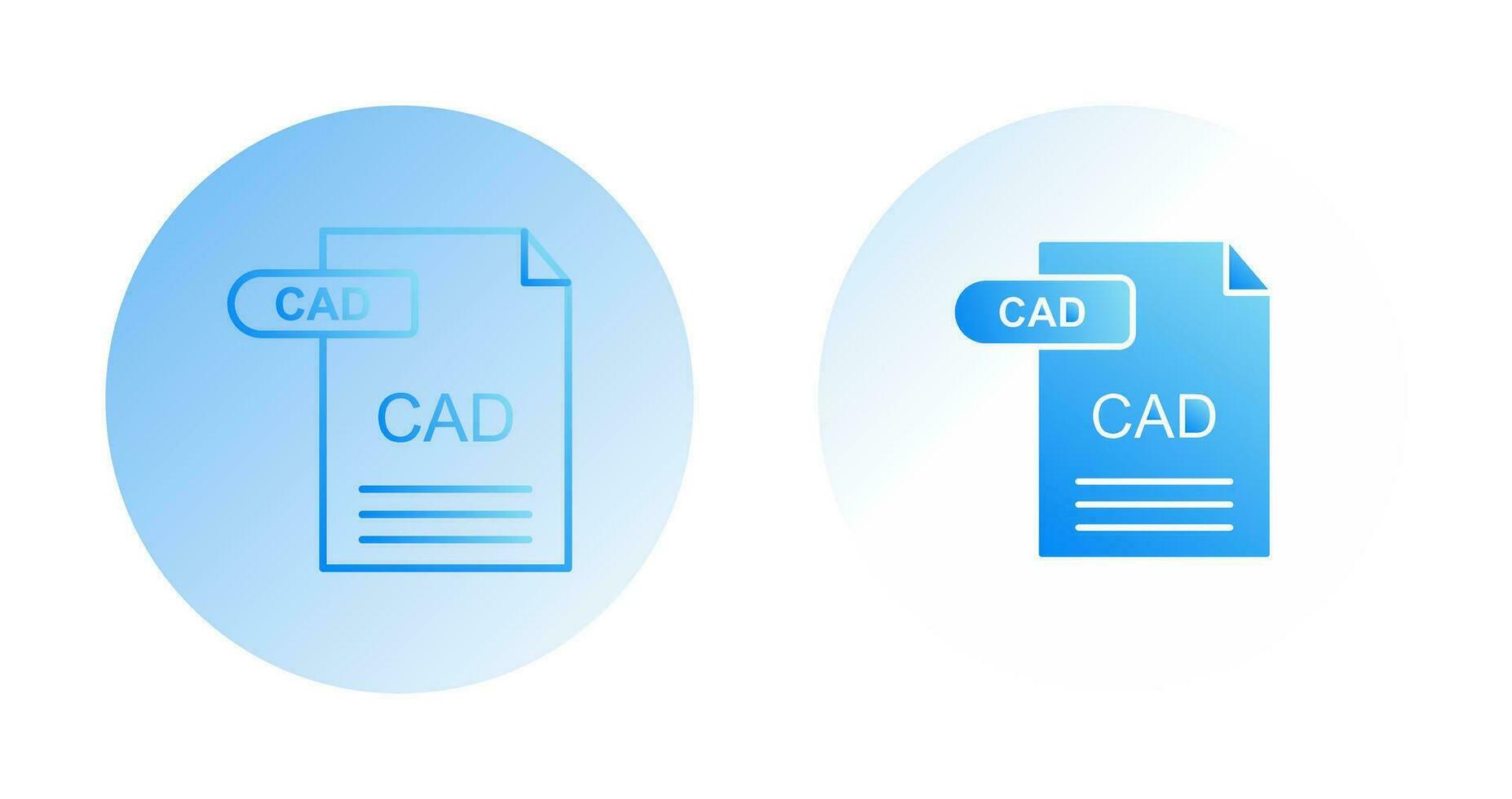 icono de vector de cad