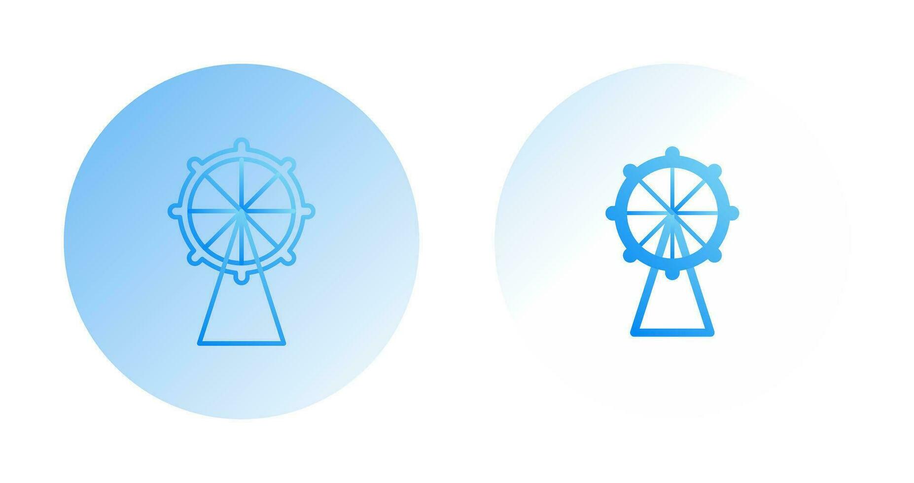 Ferris Wheel Vector Icon