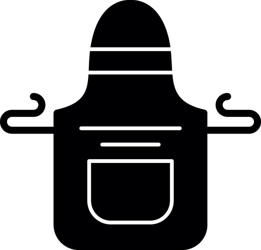 Apron Vector Icon Design