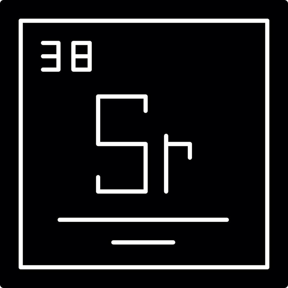 Strontium Vector Icon Design