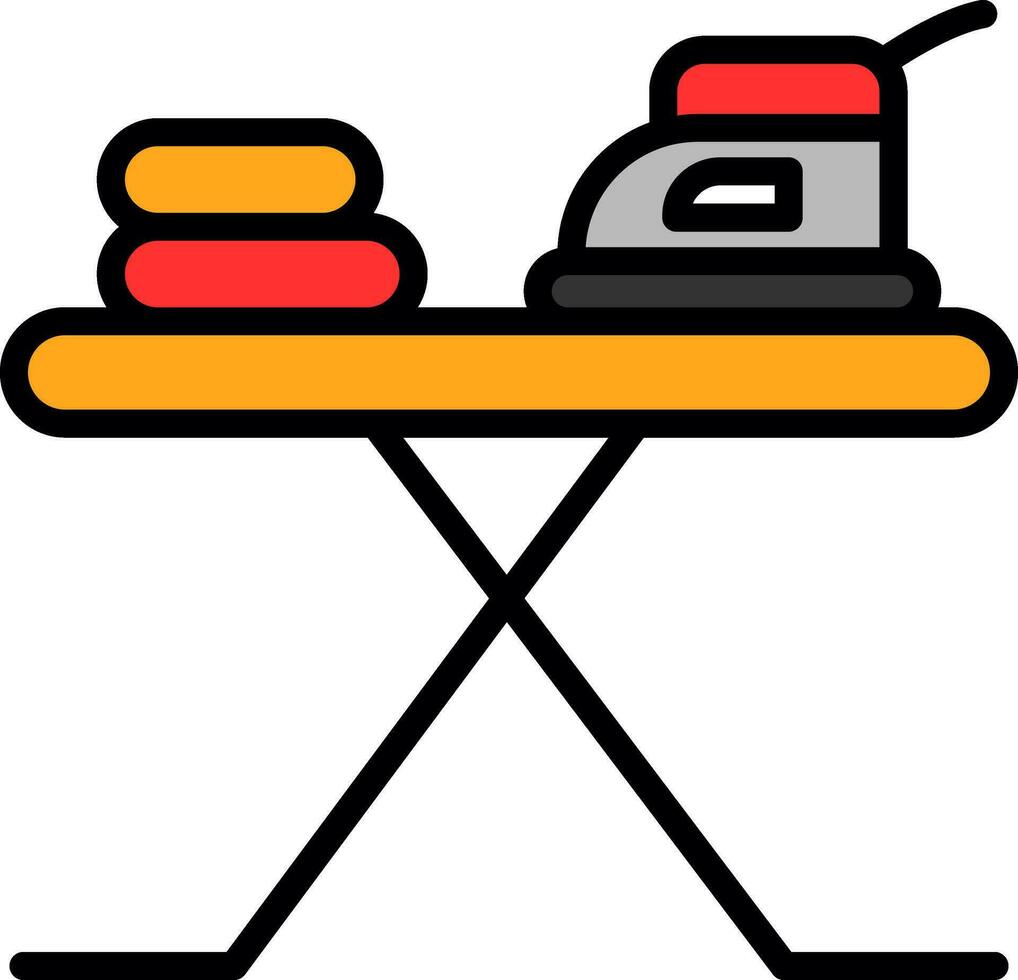 Iron board Vector Icon Design