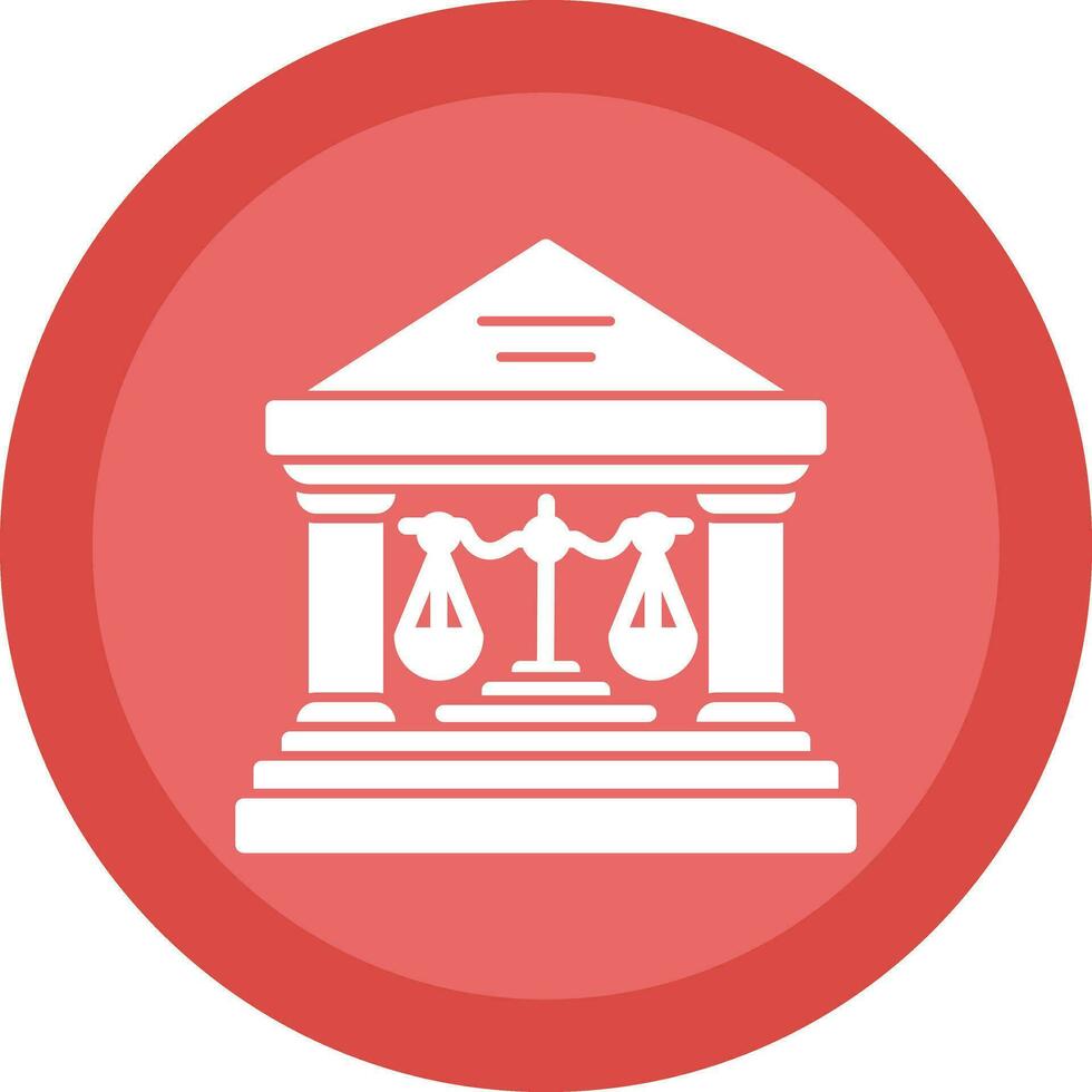 Supreme court Vector Icon Design