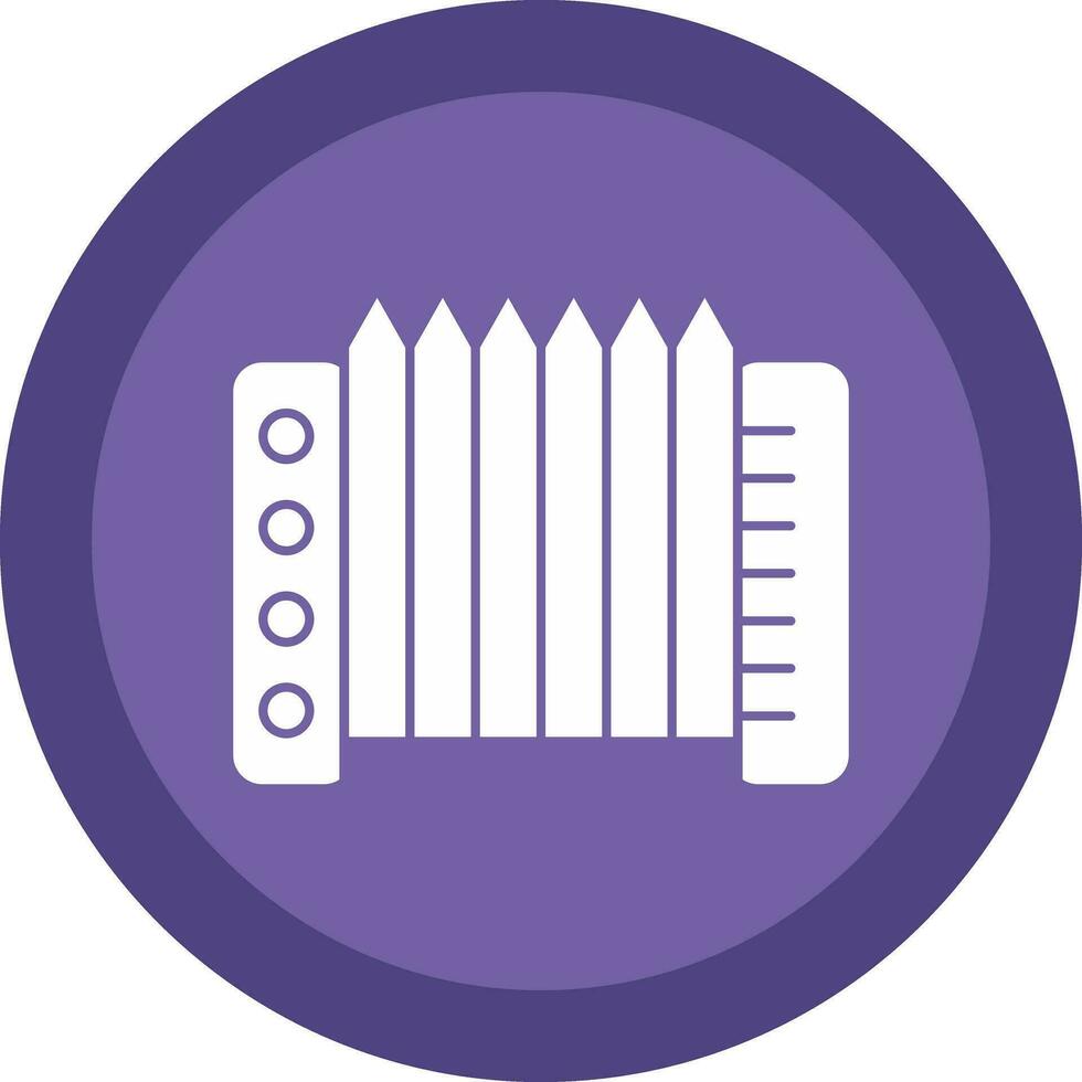 Accordion Vector Icon Design