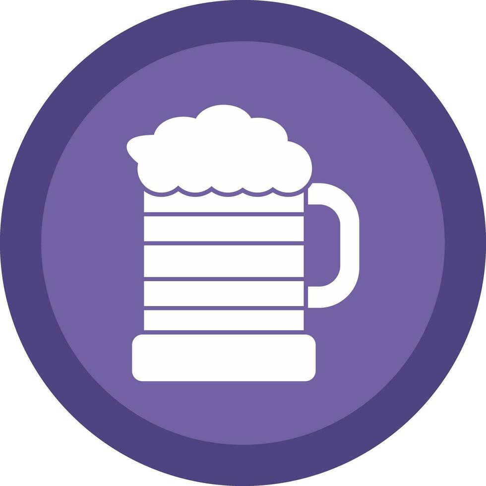 Beer glass Vector Icon Design