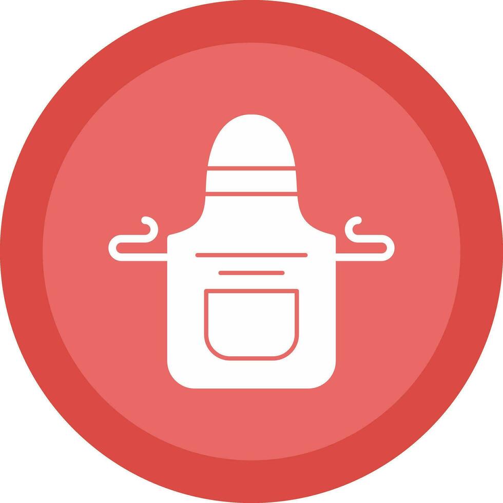 Apron Vector Icon Design