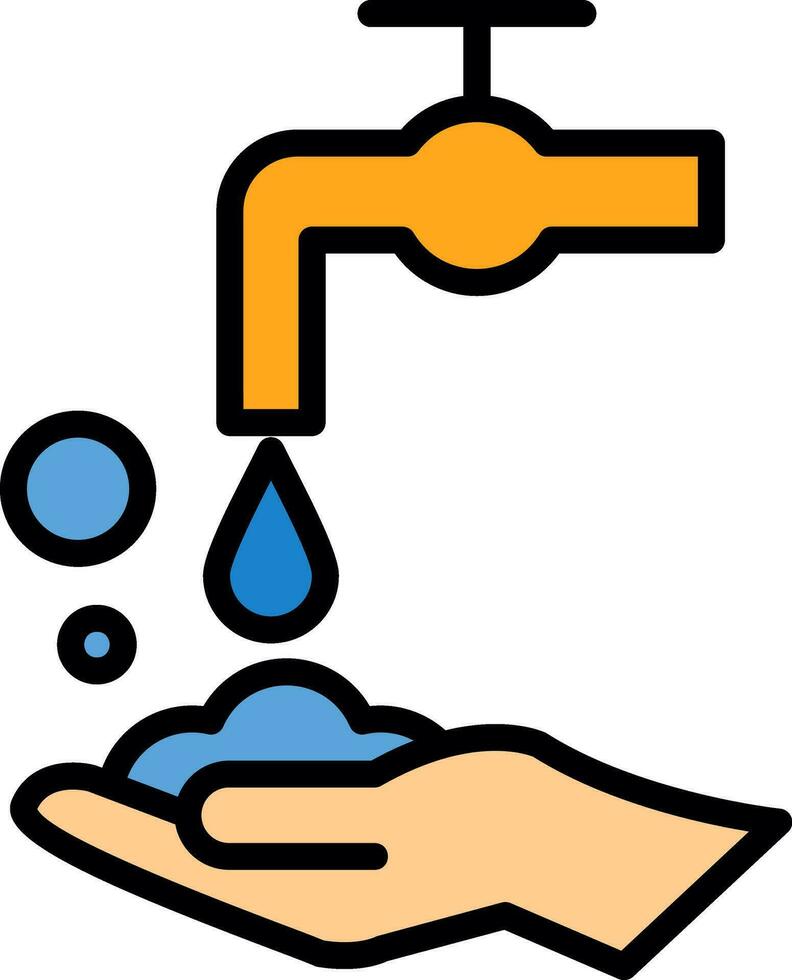 Handwash Vector Icon Design