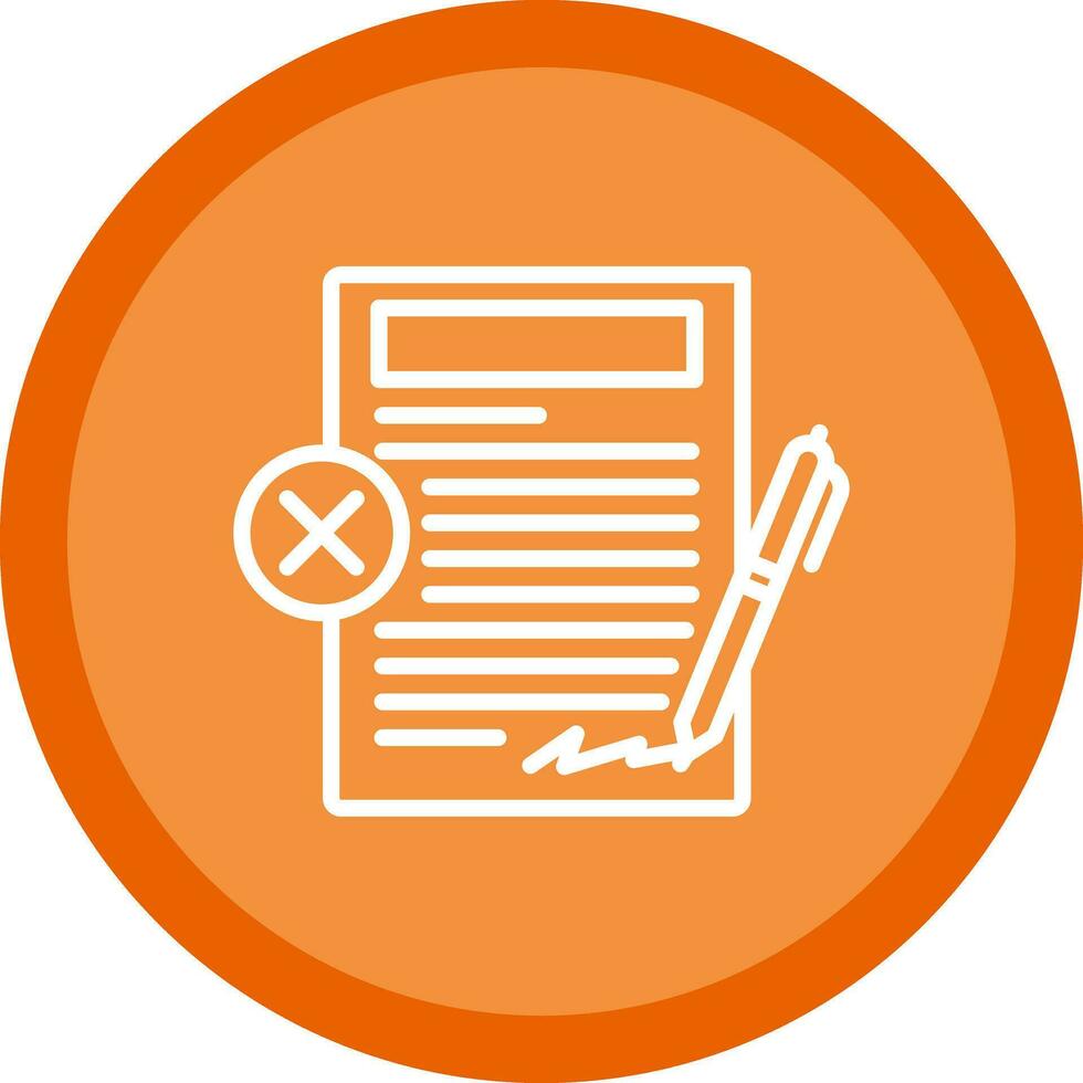 Disagreement Vector Icon Design