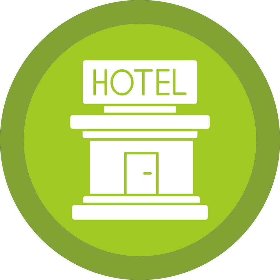 diseño de icono de vector de hotel