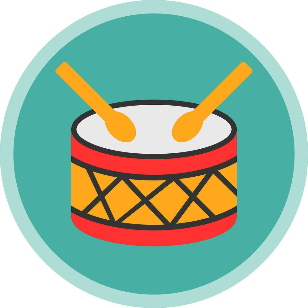 Drum Vector Icon Design