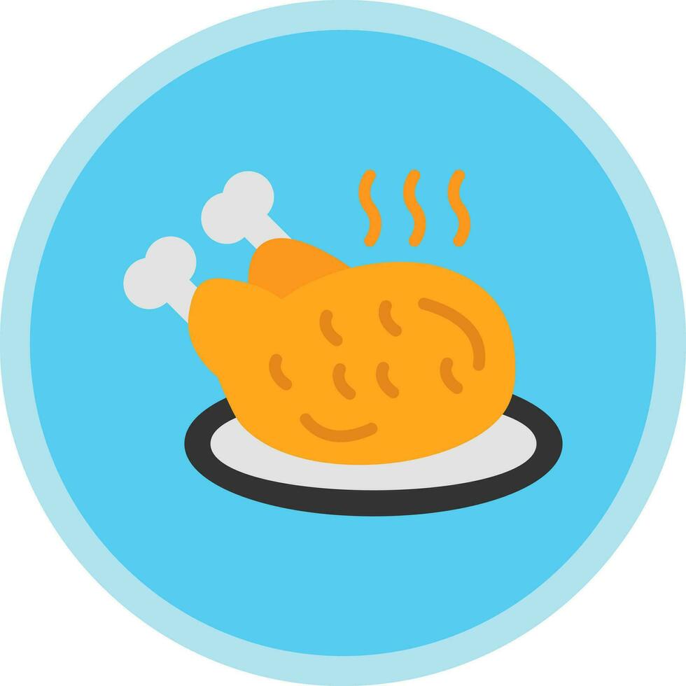 Chicken Vector Icon Design