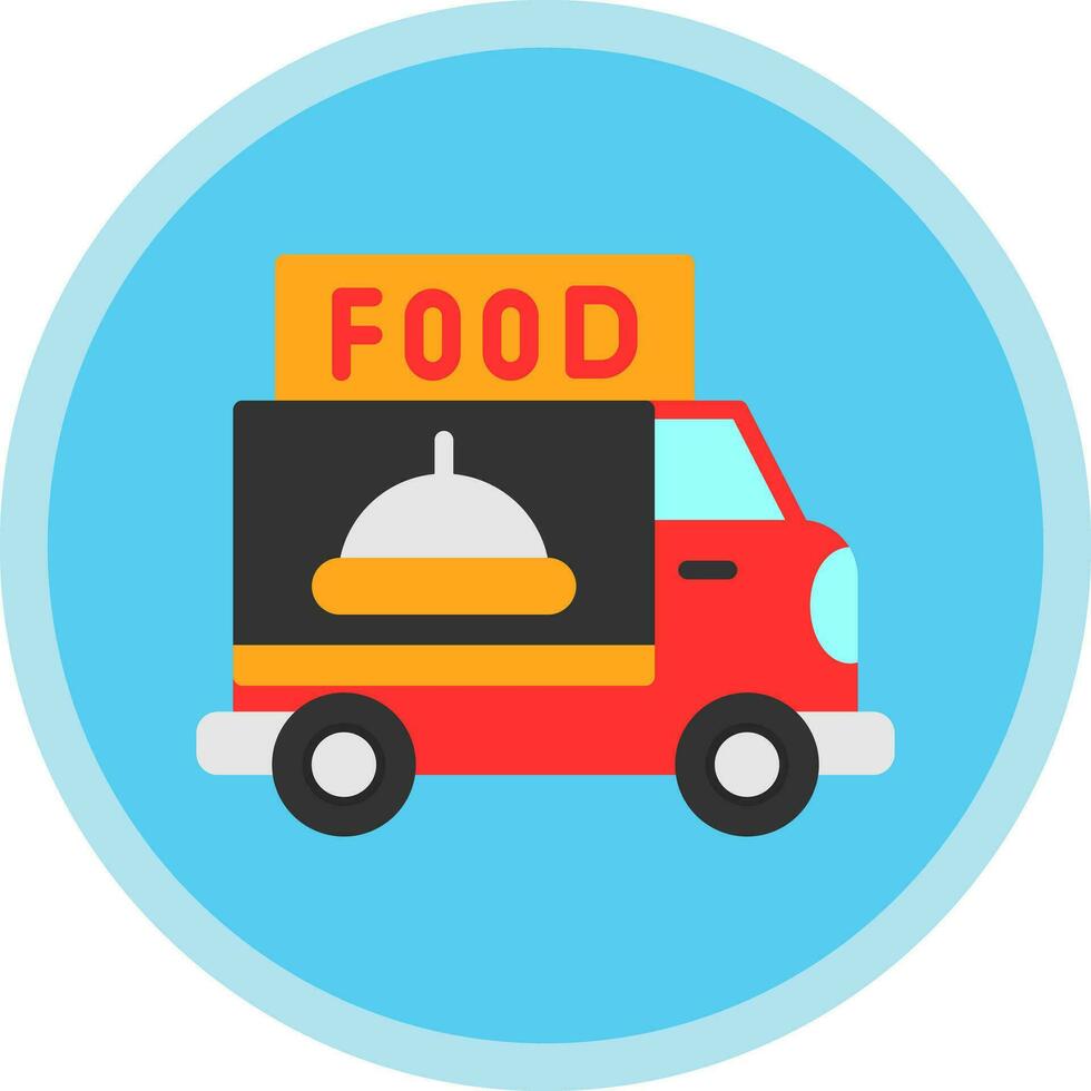 Food Delivery Vector Icon Design