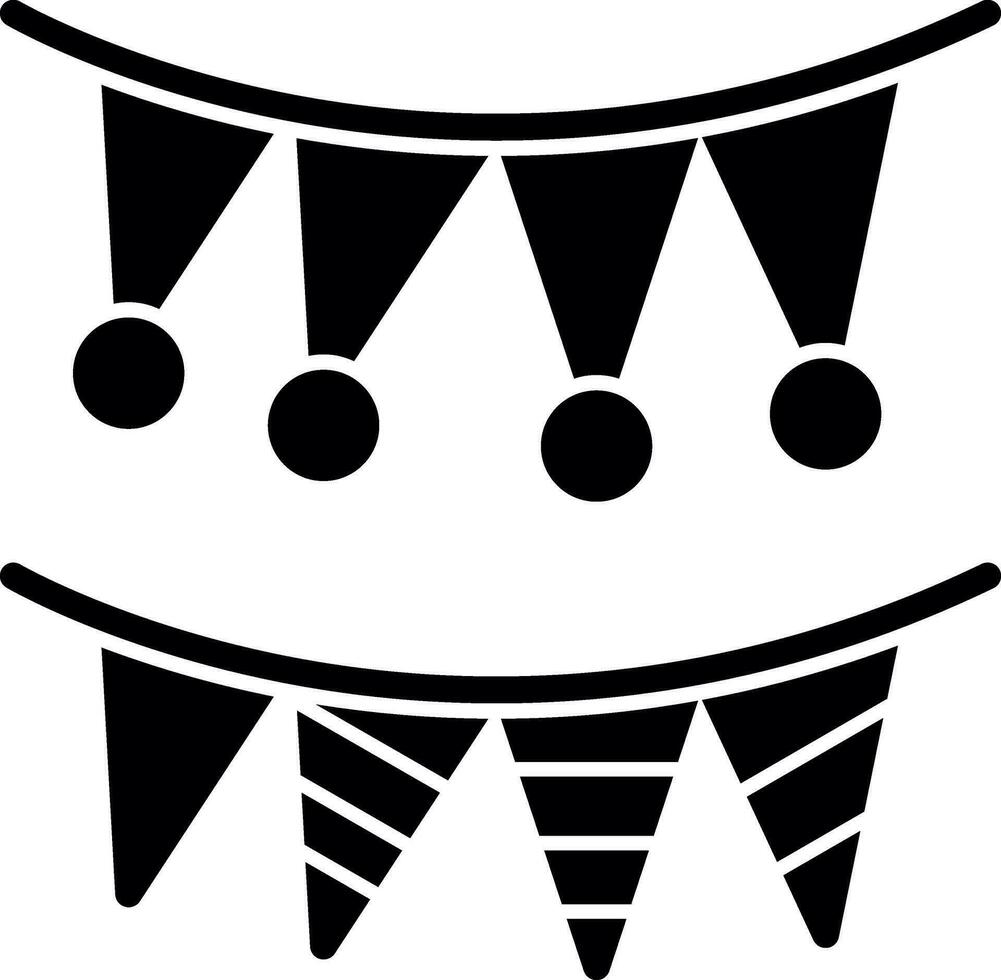 Garlands Vector Icon Design