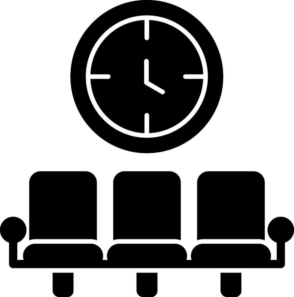 Waiting room Vector Icon Design