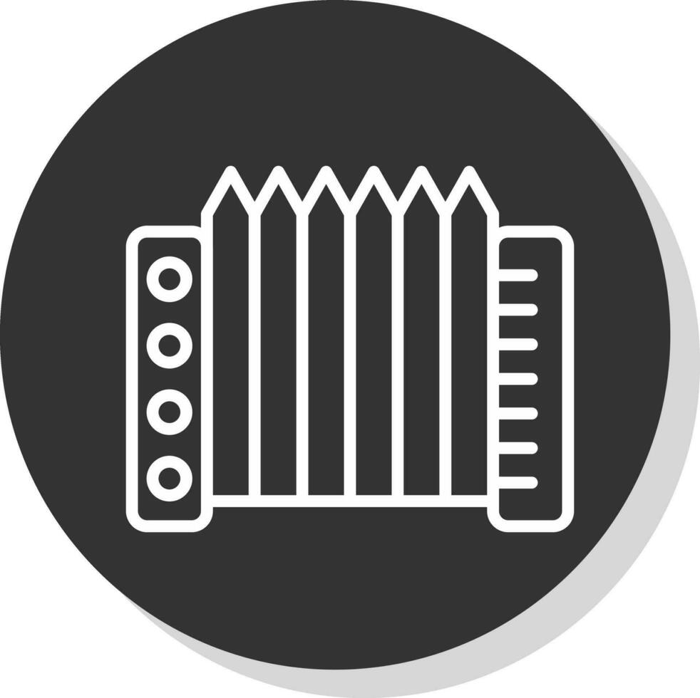 Accordion Vector Icon Design