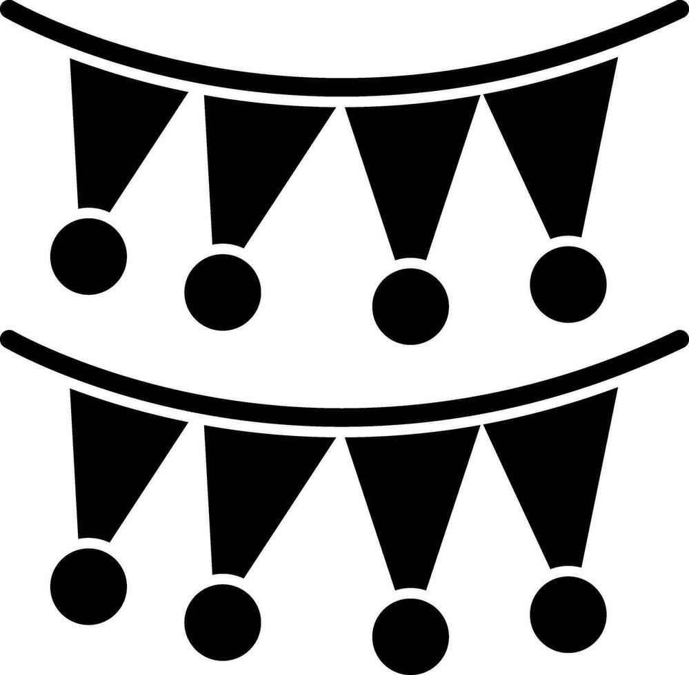 Garlands Vector Icon Design