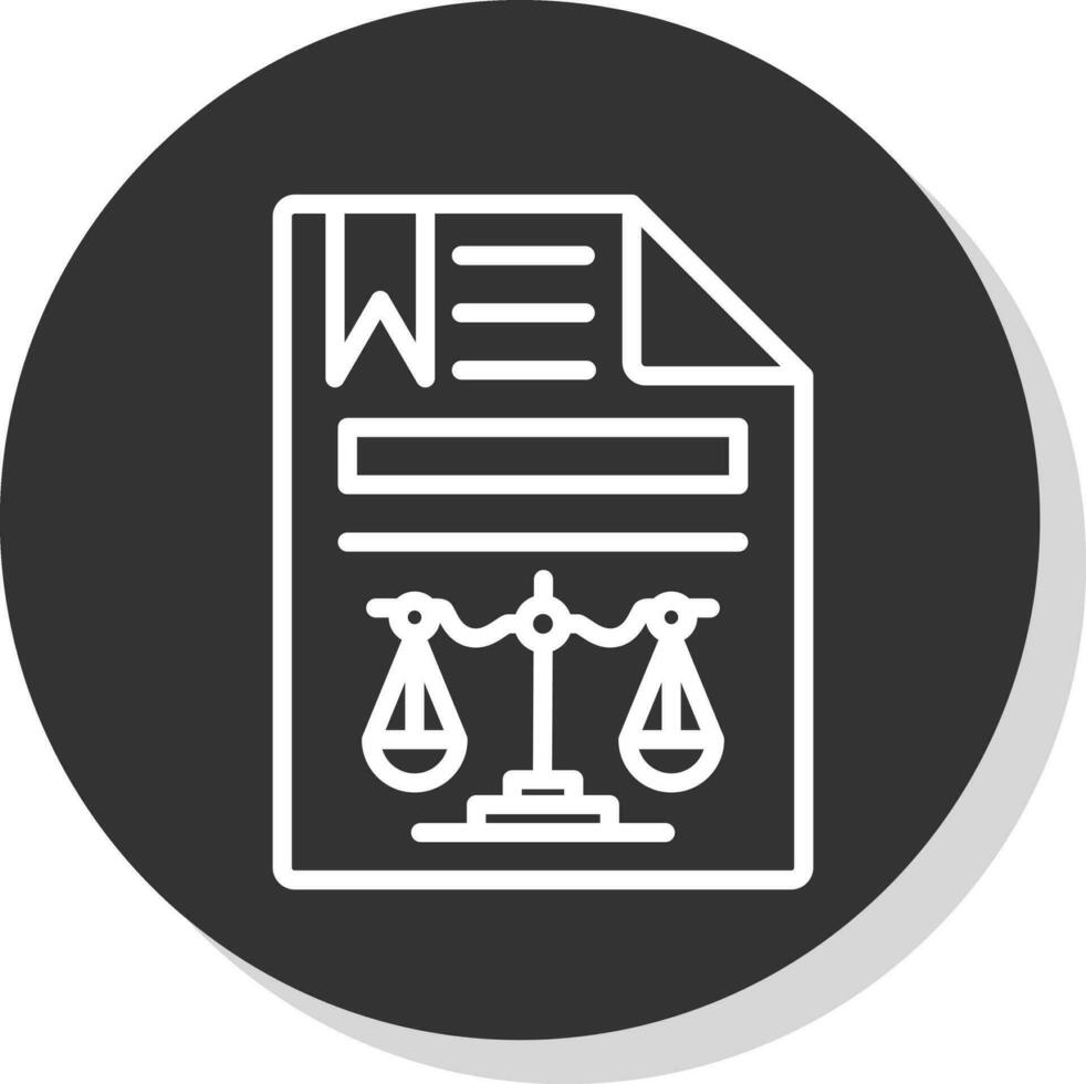 Legal document Vector Icon Design