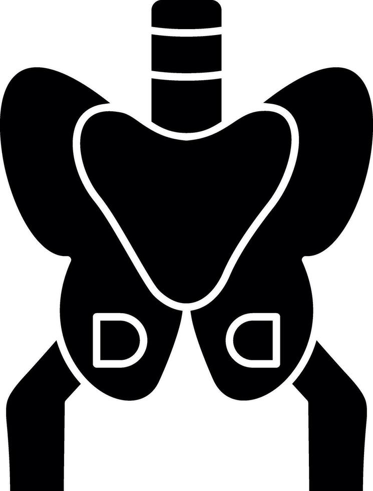 Pelvis Vector Icon Design