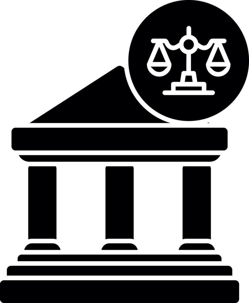 Court Vector Icon Design
