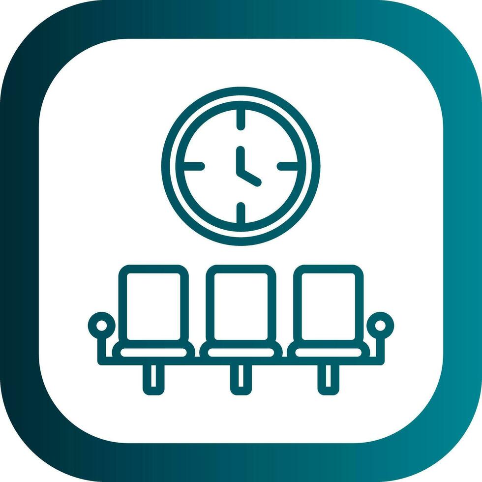 Waiting room Vector Icon Design