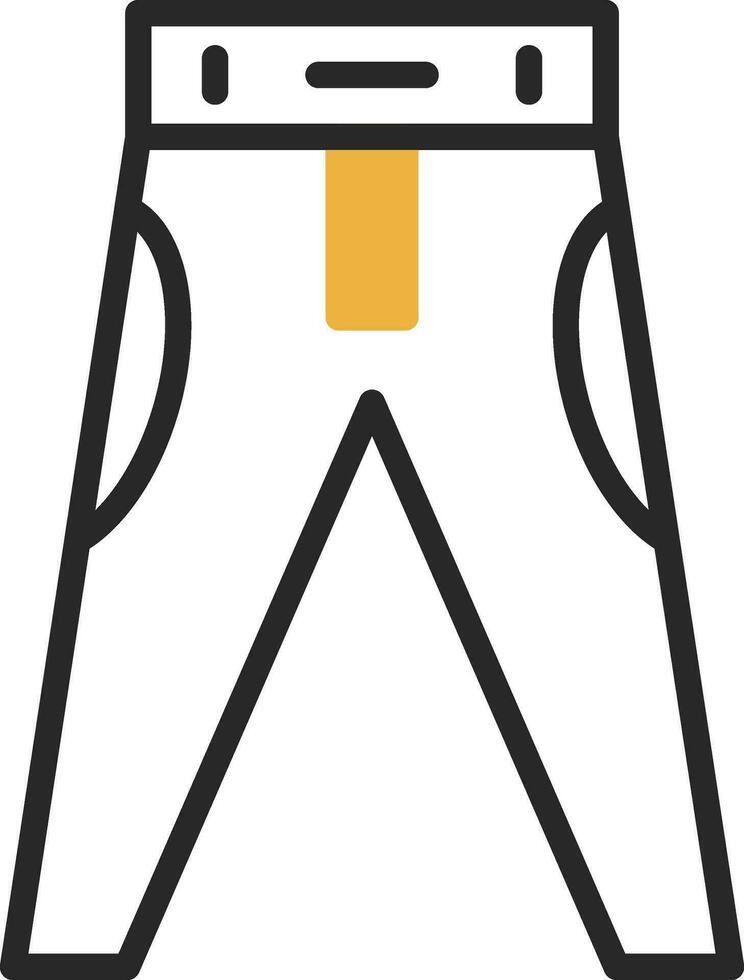 diseño de icono de vector de pantalones