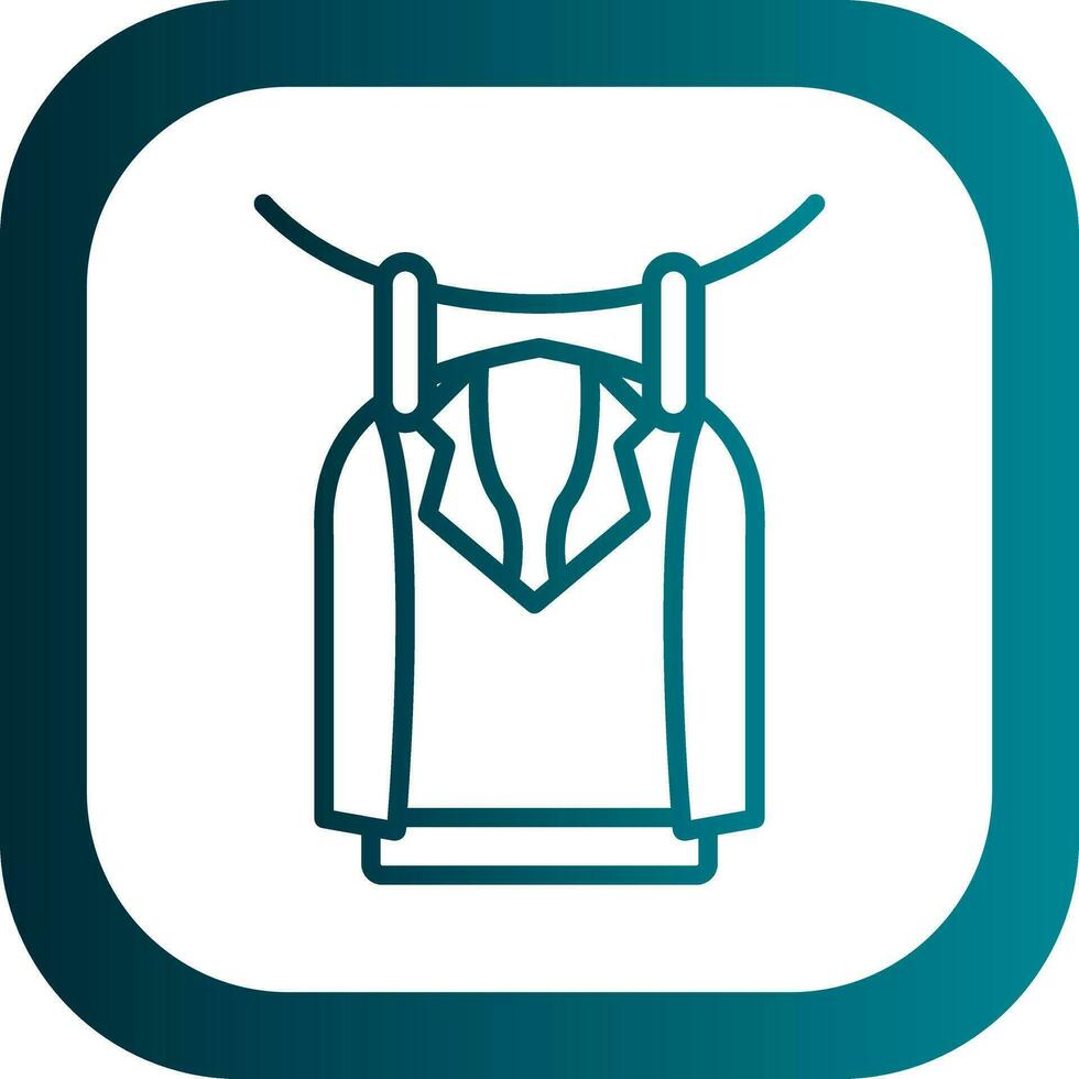 diseño de icono de vector de ropa limpia