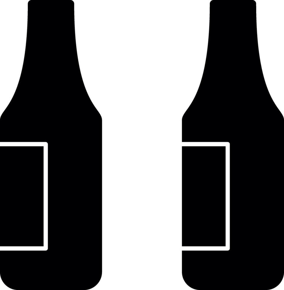 diseño de icono de vector de botella de cerveza