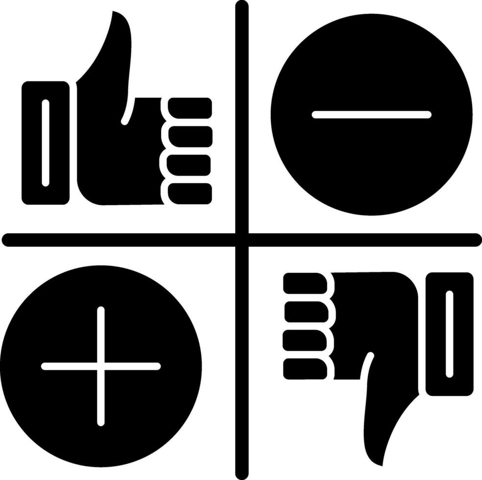 Swot analysis Vector Icon Design